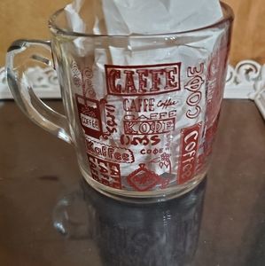 Vintage Libbey "Coffee"  Cup
